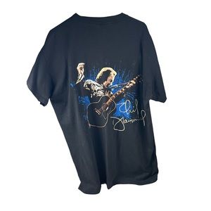 Vintage 90s 1993 Neil Diamond Concert Tour T-Shirt Pop Rock Caroline ONE SIZE